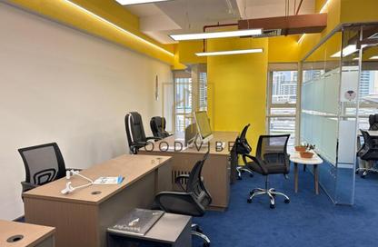 Office Space - Studio - 1 Bathroom for rent in Goldcrest Executive - JLT Cluster C - Jumeirah Lake Towers - Dubai