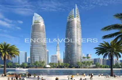 شقة - غرفة نوم - 2 حمامات للبيع في كنال هايتس 2 - الخليج التجاري - دبي