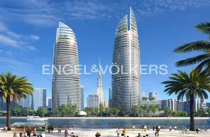 شقة - غرفة نوم - 2 حمامات للبيع في كنال هايتس 2 - الخليج التجاري - دبي