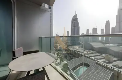 شقة - 2 غرف نوم - 3 حمامات للايجار في العنوان رزيدنس فاونتن فيوز 1 - العنوان رزيدنس فاونتن فيوز - وسط مدينة دبي - دبي