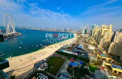 Apartment - 2 Bedrooms - 3 Bathrooms for rent in Al Bateen Residences - Jumeirah Beach Residence - Dubai