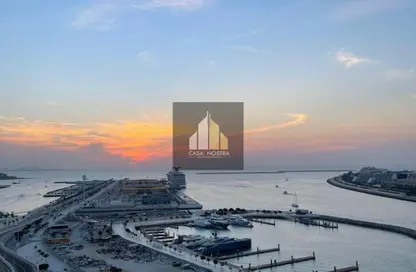 شقة - غرفة نوم - 1 حمام للايجار في برج Sunrise Bay 1 - سانرايز باي - إعمار بيتشفرونت - دبي هاربور - دبي