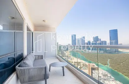Apartment - 2 Bedrooms - 2 Bathrooms for rent in Oceanscape - Shams Abu Dhabi - Al Reem Island - Abu Dhabi