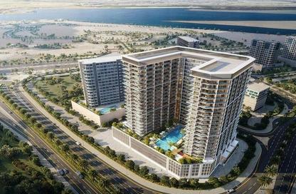 Apartment - 2 - 2 for sale in Binghatti Ghost - Dubai Healthcare City 2 - Al Jaddaf - Dubai