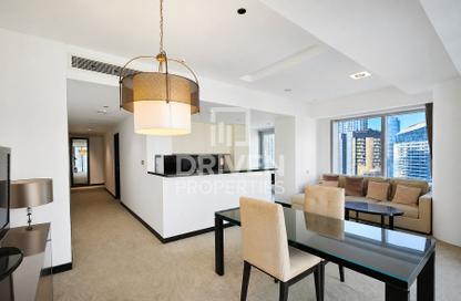Apartment - 2 - 3 for rent in JW Marriott Hotel Marina - Dubai Marina - Dubai