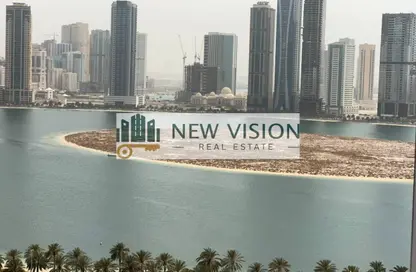 Apartment - 2 Bedrooms - 3 Bathrooms for rent in Al Khan Lagoon Tower - Al Khan Lagoon - Al Khan - Sharjah