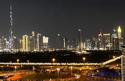 شقة - 2 غرف نوم - 3 حمامات للايجار في حديقة الوليد 2 - حديقة الوليد - الجداف - دبي