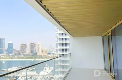 Apartment - 2 Bedrooms - 2 Bathrooms for rent in Grand Bleu Tower 2 - EMAAR Beachfront - Dubai Harbour - Dubai