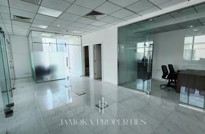 Office Space - Studio - 1 Bathroom for rent in The Prism - Business Bay - Dubai
