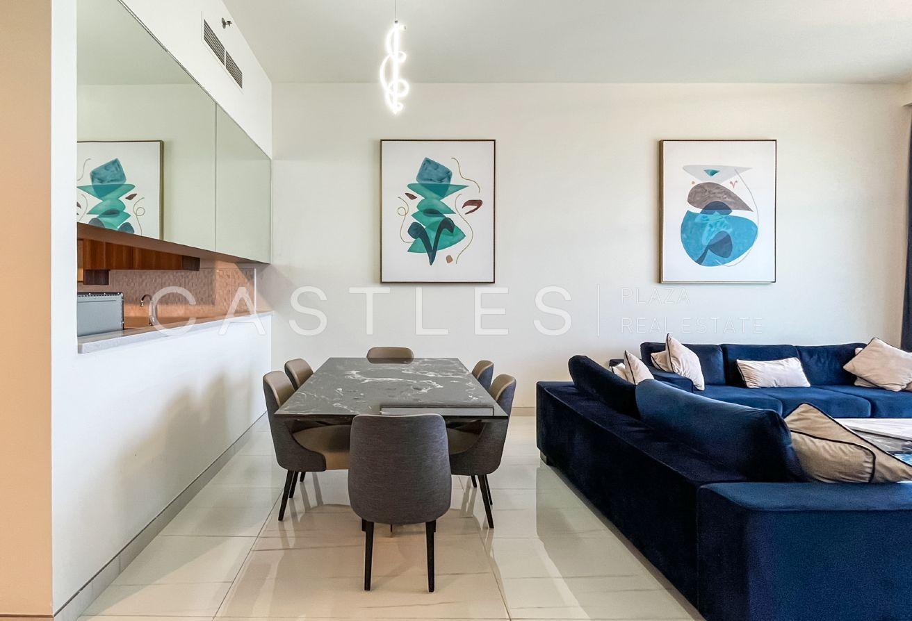 Luxury 3BR + Maid | Furnished | SZR View |For Rent photo 12