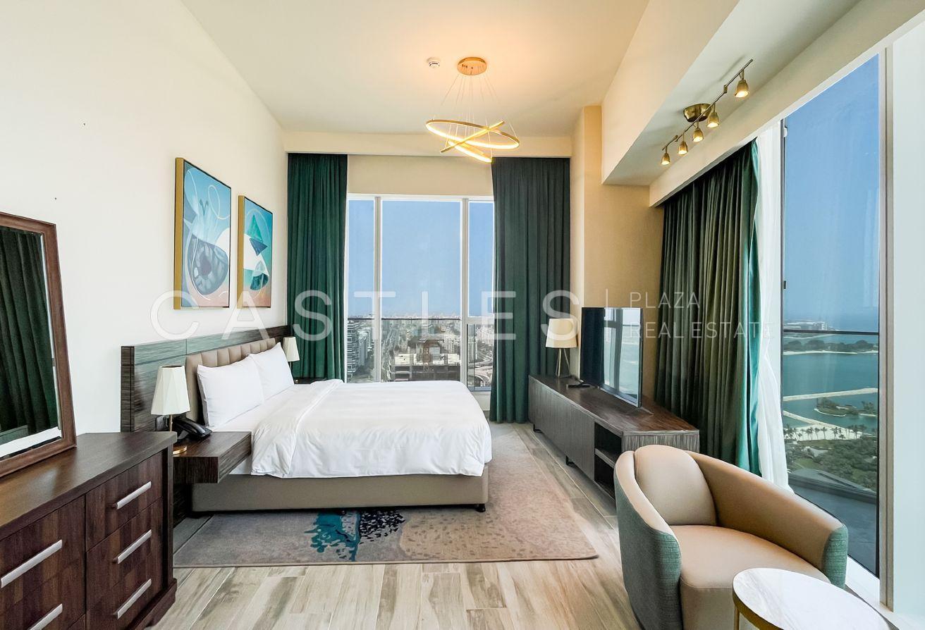Luxury 3BR + Maid | Furnished | SZR View |For Rent photo 3