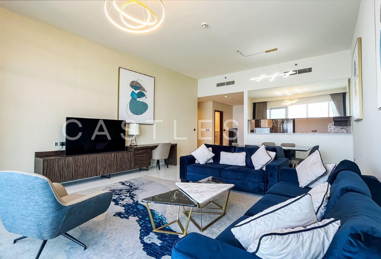 Luxury 3BR + Maid | Furnished | SZR View |For Rent photo 2