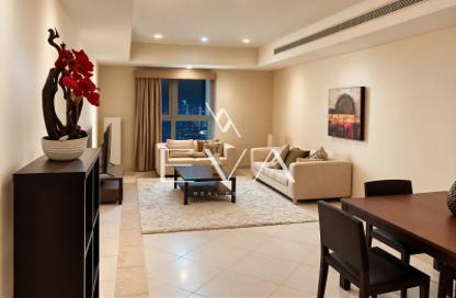 Apartment - 1 - 2 for rent in Princess Tower - Dubai Marina - Dubai