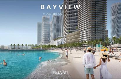 Apartment - 1 Bedroom - 1 Bathroom for sale in Bayview - EMAAR Beachfront - Dubai Harbour - Dubai