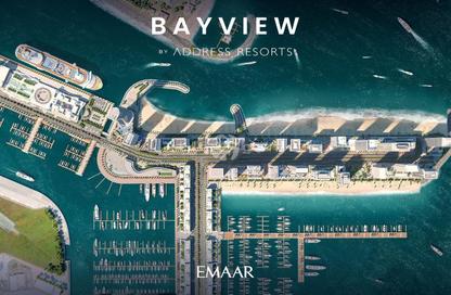 Apartment - 1 Bedroom - 1 Bathroom for sale in Bayview - EMAAR Beachfront - Dubai Harbour - Dubai
