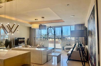 Apartment - 2 Bedrooms - 3 Bathrooms for rent in Ruby - Tiara Residences - Palm Jumeirah - Dubai