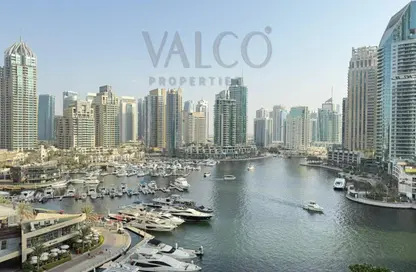 Apartment - 2 Bedrooms - 3 Bathrooms for rent in Damac Heights - Dubai Marina - Dubai