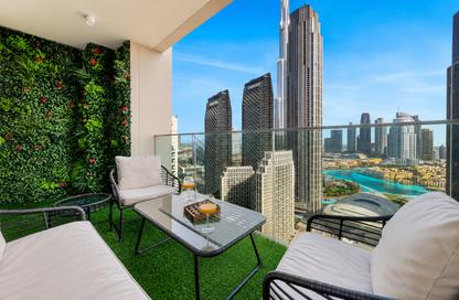 Apartment - 3 Bedrooms - 3 Bathrooms for rent in Forte 1 - Forte - Downtown Dubai - Dubai
