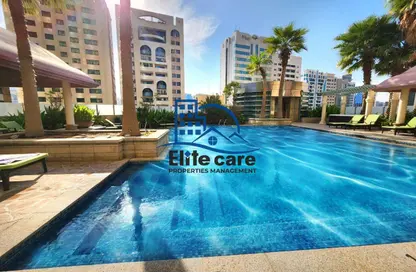 شقة - 3 غرف نوم - 5 حمامات للايجار في كابيتال بلازا A - كابيتال بلازا - شارع الكورنيش - أبوظبي