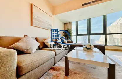 شقة - 3 غرف نوم - 5 حمامات للايجار في كابيتال بلازا A - كابيتال بلازا - شارع الكورنيش - أبوظبي