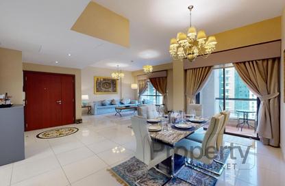 Apartment - 3 Bedrooms - 3 Bathrooms for rent in Rimal 4 - Rimal - Jumeirah Beach Residence - Dubai