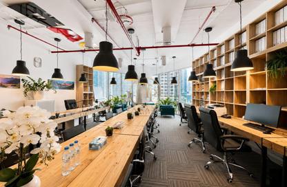 Office Space - Studio - 2 Bathrooms for rent in Park Lane Tower - Business Bay - Dubai