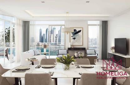 شقة - 1 - 1 للبيع في برج Seapoint 2 - سي بوينت - إعمار بيتشفرونت - دبي هاربور - دبي