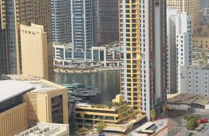 Apartment - 1 Bedroom - 2 Bathrooms for rent in New Dubai Gate 1 - JLT Cluster Q - Jumeirah Lake Towers - Dubai