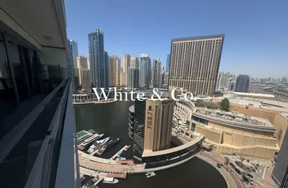 Apartment - 2 Bedrooms - 2 Bathrooms for rent in Silverene Tower B - Silverene - Dubai Marina - Dubai