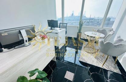 مكتب - غرفة نوم - 1 حمام للايجار في فاطمه محمد احمد بن سليمان - الرفاعة - بر دبي - دبي