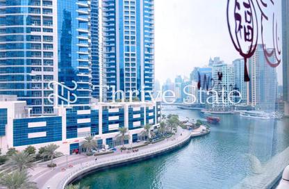 Apartment - 2 Bedrooms - 3 Bathrooms for rent in Marina Quays North - Marina Quays - Dubai Marina - Dubai