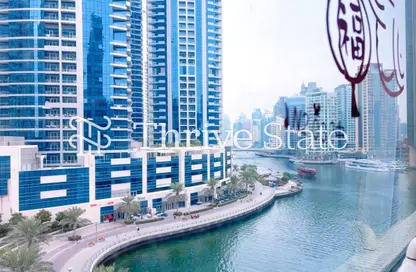 Apartment - 2 Bedrooms - 3 Bathrooms for rent in Marina Quays North - Marina Quays - Dubai Marina - Dubai
