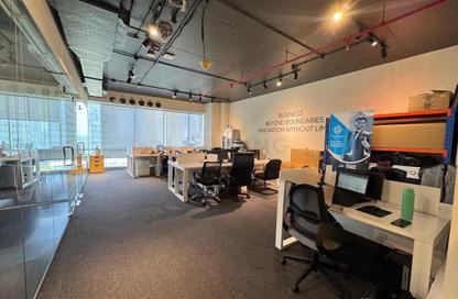 Office Space - Studio - 2 Bathrooms for rent in Sobha Sapphire - Business Bay - Dubai