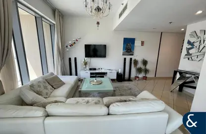 شقة - غرفة نوم - 2 حمامات للبيع في برج الجولف 1 - أبراج الجولف - ذا فيوز - دبي