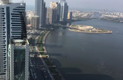 Apartment - 2 Bedrooms - 3 Bathrooms for sale in Ameer Bu Khamseen Tower - Al Majaz 3 - Al Majaz - Sharjah