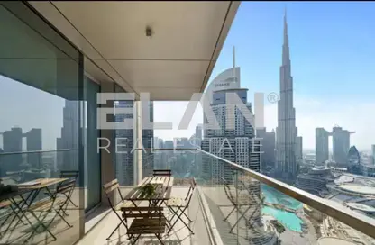 Apartment - 3 Bedrooms - 4 Bathrooms for rent in Boulevard Point - Downtown Dubai - Dubai