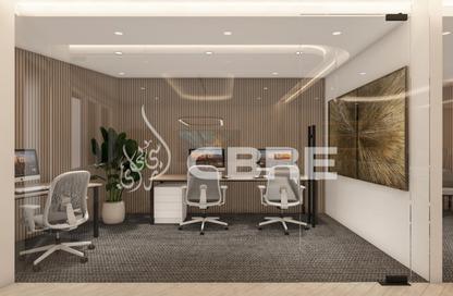 Office Space - Studio - 1 Bathroom for rent in Fortune Executive - JLT Cluster T - Jumeirah Lake Towers - Dubai