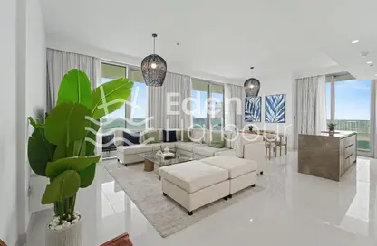 شقة - 3 غرف نوم - 4 حمامات للايجار في برج Beach Isle 1 - بيتش آيل - إعمار بيتشفرونت - دبي هاربور - دبي