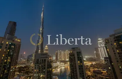 شقة - غرفة نوم - 2 حمامات للايجار في 29-2 برج  بوليفارد - برج بوليفارد 29 - وسط مدينة دبي - دبي