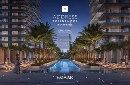 Apartment - 3 - 4 for sale in Address Residences Zabeel 3 - Address Residences Zabeel - Zabeel 1 - Zabeel - Dubai