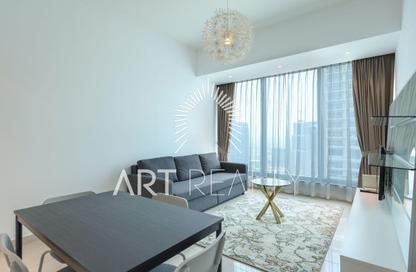 Apartment - 1 Bedroom - 2 Bathrooms for rent in Silverene Tower A - Silverene - Dubai Marina - Dubai