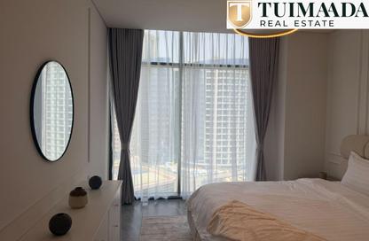 Apartment - 1 - 1 for rent in Peninsula Two - Peninsula - Business Bay - Dubai