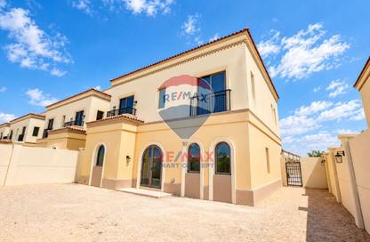 Villa - 3 - 5 for rent in Toledo - Bloom Living - Zayed City (Khalifa City C) - Khalifa City - Abu Dhabi