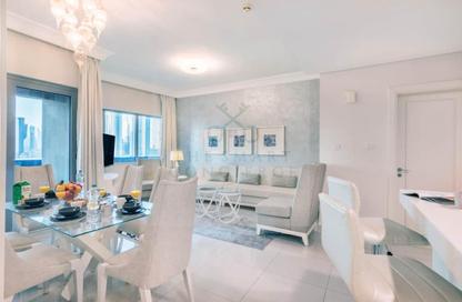 Apartment - 3 Bedrooms - 3 Bathrooms for rent in DAMAC Maison Dubai Mall Street (The Signature) - Burj Khalifa Area - Downtown Dubai - Dubai
