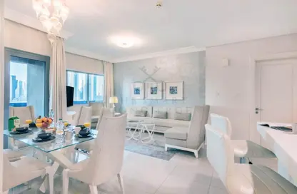 Apartment - 3 Bedrooms - 3 Bathrooms for rent in DAMAC Maison Dubai Mall Street (The Signature) - Burj Khalifa Area - Downtown Dubai - Dubai