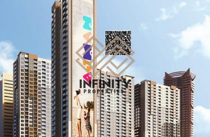 Apartment - 1 Bedroom - 2 Bathrooms for sale in Ajman One - Phase 2 - Ajman Downtown - Ajman