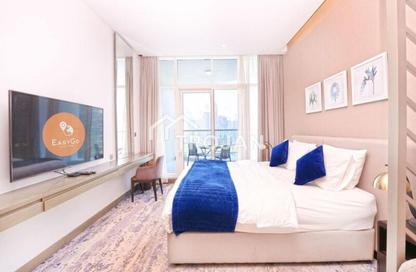 Apartment - Studio - 1 Bathroom for rent in Damac Maison Prive A - Damac Maison Prive - Business Bay - Dubai