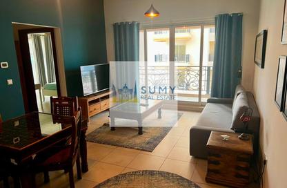 Apartment - 1 - 2 for rent in Mediterranean - Canal Residence - Dubai Sports City - Dubai