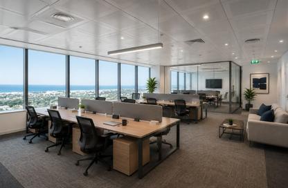 Office Space - Studio - 2 Bathrooms for rent in Al Salam Tower - Dubai Media City - Dubai