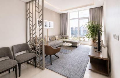Apartment - 1 Bedroom - 1 Bathroom for rent in Damac Maison Prive B - Damac Maison Prive - Business Bay - Dubai
